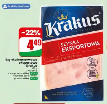 Dino Szynka konserwowa eksportowa Krakus oferta