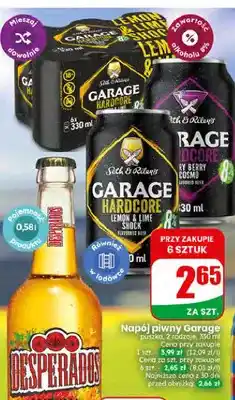 Dino Napój piwny Garage Hardcore Berry Cosmo oferta