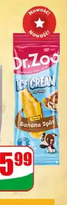 Dino Przekąska dla psa lody smak bananowy Dr Zoo oferta
