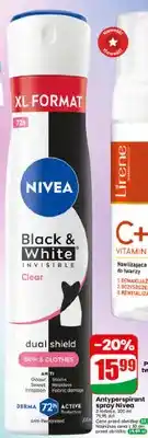 Dino Antyperspirant spray Nivea Black & White Invisible Clear oferta