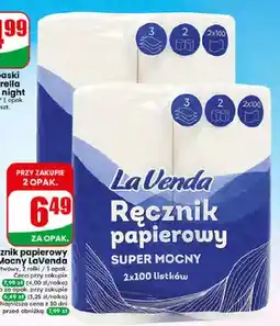 Dino Ręcznik papierowy LaVenda Super Mocny oferta