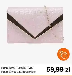 Born2be Torebka koktajlowa Born2be typu kopertówka z łańcuszkiem oferta