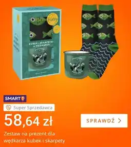 Allegro Zestaw prezentowy dla wędkarza kubek i skarpety Pan Dragon oferta