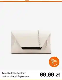 Born2be Torebka Kopertówka z Łańcuszkiem i Zapięciem Born2be oferta