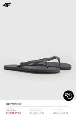 4F Japonki męskie 4F oferta