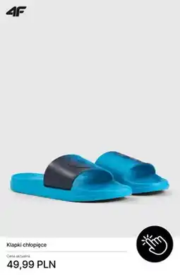 4F Klapki chłopięce 4F oferta