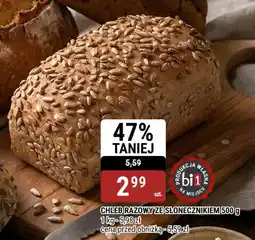 bi1 Chleb razowy ze słonecznikiem oferta