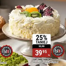 bi1 Tort śmietankowy oferta