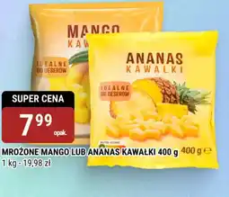 bi1 Mrożone mango lub ananas kawałki oferta