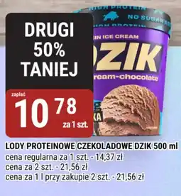 bi1 Lody proteinowe czekoladowe dzik oferta