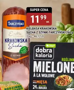 bi1 Kiełbasa krakowska sucha z szynki tarczyński oferta