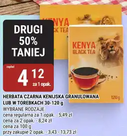 bi1 Herbata czarna kenijska granulowana lub w torebkach oferta
