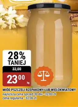 bi1 Miód pszczeli rzepakowy lub wielokwiatowy oferta