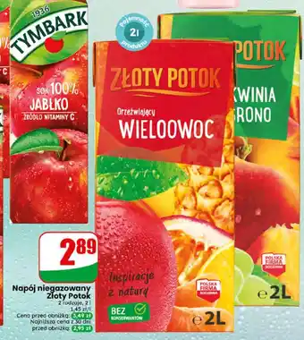Dino Napój niegazowany Złoty Potok oferta