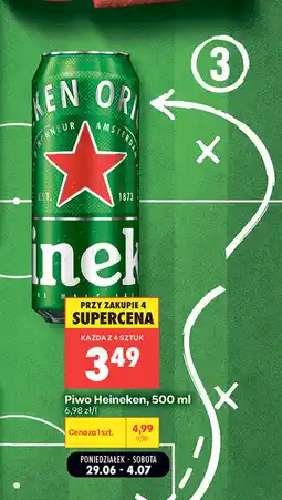 Biedronka Piwo Heineken oferta