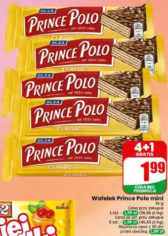 Dino Wafelek Prince Polo mini oferta