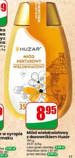 Dino Miód wielokwiatowy z dozownikiem Huzar oferta