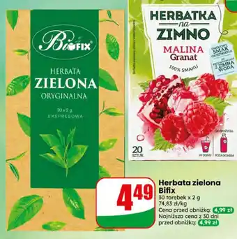 Dino Herbata zielona Bifix oferta