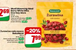 Dino Żurawina całe owoce Bakalland oferta