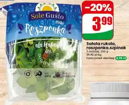Dino Sałata rukola, roszponka, szpinak Sole Gusto oferta