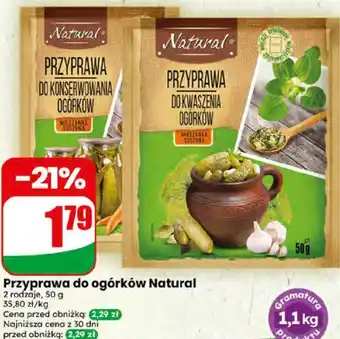 Dino Przyprawa do ogórków Natural oferta