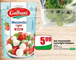 Dino Ser mozzarella mini light Galbani oferta