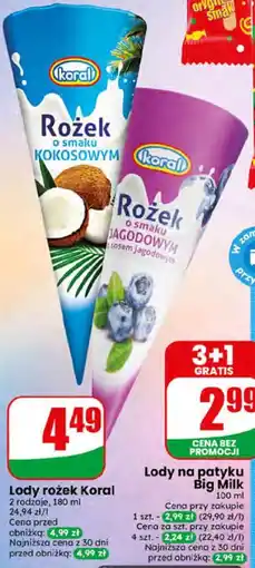 Dino Lody rożek Koral oferta