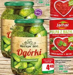 Dino Ogórki konserwowe Warzyw Moc oferta