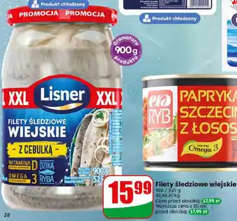 Dino Filety śledziowe wiejskie Lisner oferta