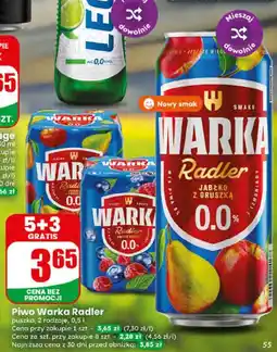 Dino Piwo Warka Radler oferta