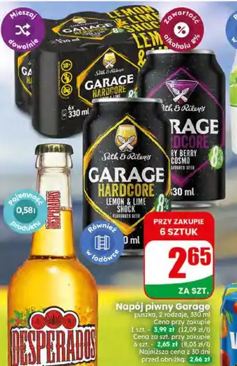 Dino Napój piwny Garage oferta