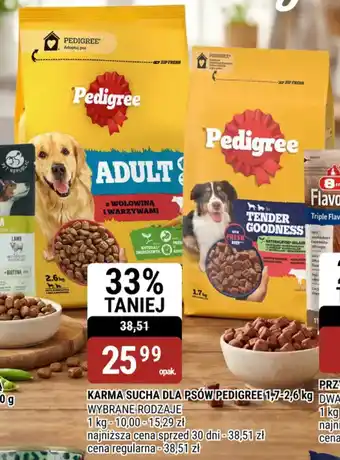 bi1 Karma sucha dla psów pedigree oferta