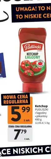 Intermarche Ketchup Pudliszki łagodny / pikantny oferta