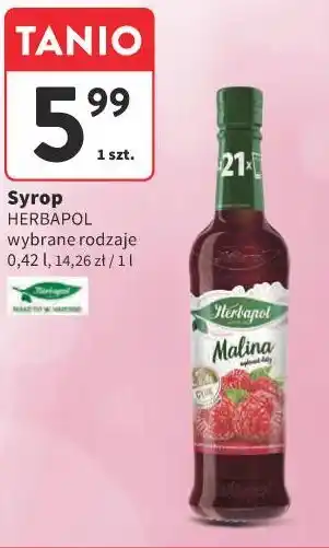 Intermarche Syrop HERBAPOL oferta