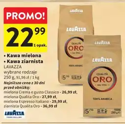 Intermarche Kawa mielona / ziarnista Lavazza oferta