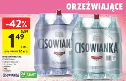 Intermarche Woda mineralna CISOWIANKA oferta