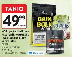 Intermarche Odżywka białkowa / Izotonik w proszku / Suplement diety Olimp oferta