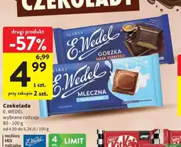 Intermarche Czekolada E. Wedel oferta