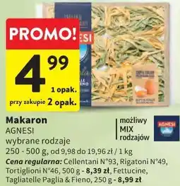Intermarche Makaron Agnesi oferta
