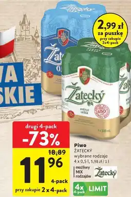 Intermarche Piwo Žatecký oferta