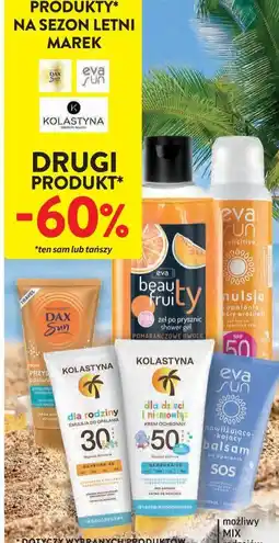Intermarche Produkty na sezon letni Dax Sun, Eva Sun, Kolastyna oferta