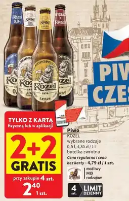 Intermarche Piwo Kozel oferta