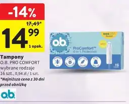 Intermarche O.B. Pro Comfort Tampony oferta
