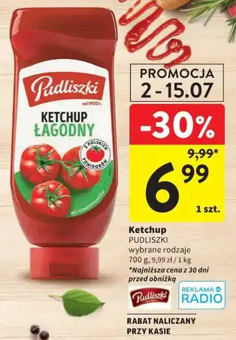 Intermarche Ketchup Pudliszki oferta