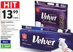 Intermarche Papier toaletowy Velvet oferta