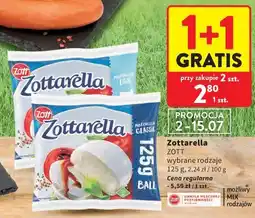 Intermarche Zottarella ZOTT oferta