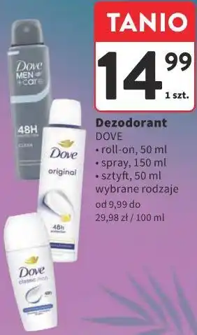 Intermarche Dezodorant DOVE oferta