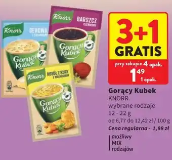 Intermarche Gorący Kubek Knorr oferta