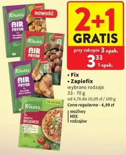 Intermarche Fix Knorr, Zapiefix oferta
