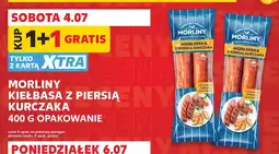 Kaufland Morliny Kiełbasa z piersią kurczaka oferta